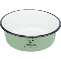 Trixie Миска емаль/метал Зелена