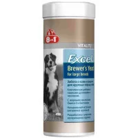 Пивні дріжджі 8in1 Excel Brewers Yeast Large Breed вітаміни ..
