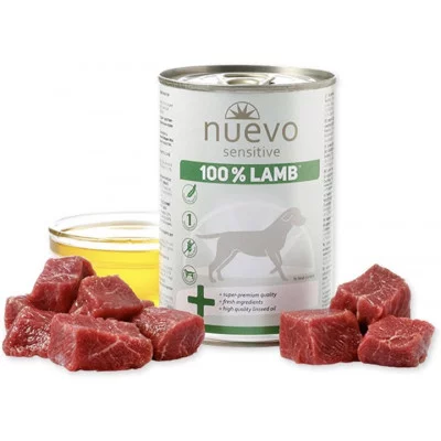 Nuevo Sensitive для собак з чутливим травленням, 400г