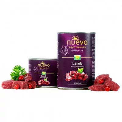 Nuevo Senior Консерви для дорослих котів 400 гр