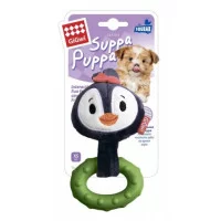 GiGwi Suppa Puppa Іграшка для собак Пінгвін з пищалкою Текст..