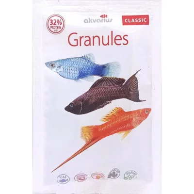 (Акваріус) Класікк-меню гранули,  50шт/уп