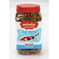 (Аквариус) КОИ гранулы, плавающие, банка, 20шт/уп