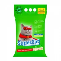 Super Cat Наповнювач деревний стандарт з ароматом, зелений