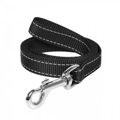 Dog Collar Extrem Повідець з нейлону і шкіри, ширина 20 мм, довжина 150 см