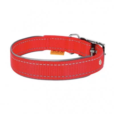 Dog Collar Extrem Нашийник з нейлону, подвійний зі світловідбивною вставкою, ширина 25 мм, довжина 4