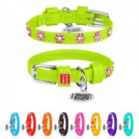 Collar Glamour Нашийник з клейовими стразами Квітка, ширина ..