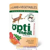 OPTIMEAL конс.корм для котів, 0,85 гр