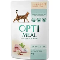 OPTIMEAL конс.корм для котів, 0,85 гр