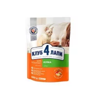 CLUB 4 PAWS Преміум сухий корм для кошенят з куркою