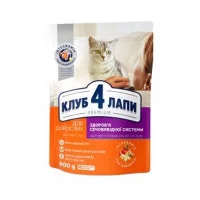 CLUB 4 PAWS Преміум повнорац. сухий корм для дор. котів підт..