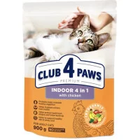CLUB 4 PAWS Повнораціонний сухий корм для дорослих котів інд..