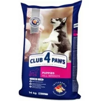 CLUB 4 PAWS Преміум сухий корм для цуценят з високим вмістом..