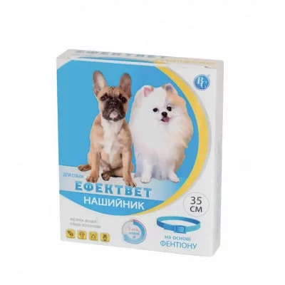 VetSintez Нашийник Ефектвет COLOR протипаразитний для домашніх тварин