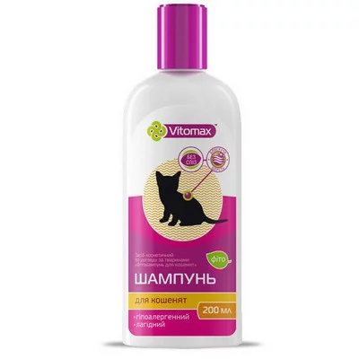 Vitomax Фітошампунь для кошенят 
