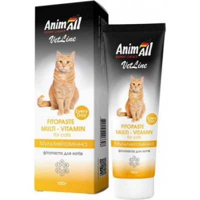 Animall ВетЛайн фітопаста мультивітамін для котів