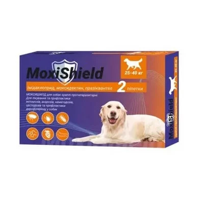 MoxiShilder каплі протипаразитні для собак