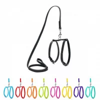 Collar WAUDOG Шлея з повідцем Glamour S, шкіряна 12мм, 115 с..