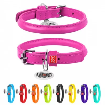 Collar Glamour Нашийник для собак, круглий, ширина 9 мм, довжина 17-20 см