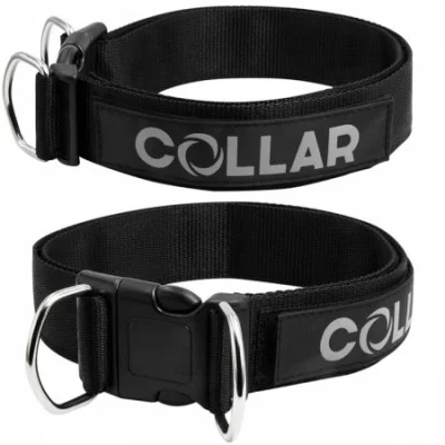 Dog Collar Extrem Нашийник з нейлону Police, регульований на липучці, ширина 25 мм, довжина 30 - 55
