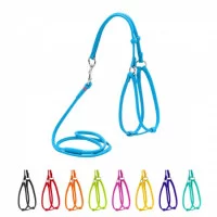 Collar Glamour Шлея + повідець, кругла №1, ширина 6 мм (А:35..