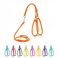 Collar Glamour Шлея + повідець, кругла №1, ширина 6 мм (А:35..