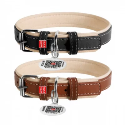 Collar Soft Нашийник для собак коричневий верх