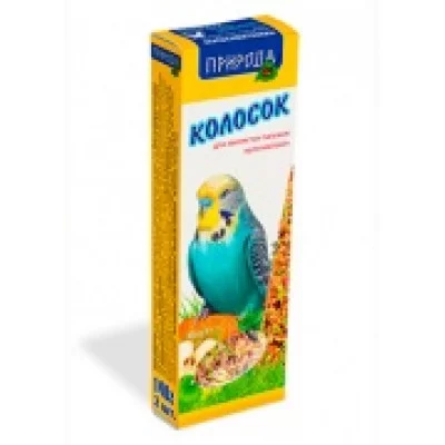 Природа Колосок для папуг,2шт