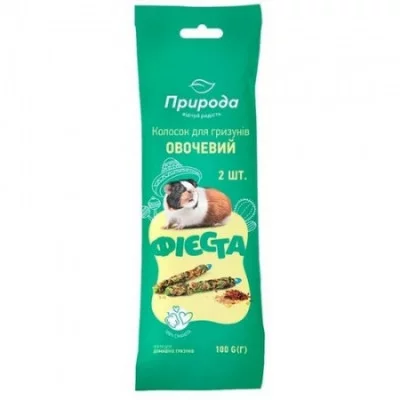 Природа Колосок для гризунів, 140 гр