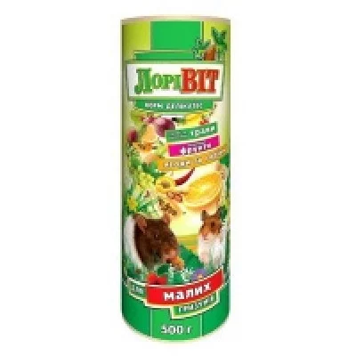 ЛОРІВІТ-ДЕЛІКАТЕС  для малих гризунів,  туба