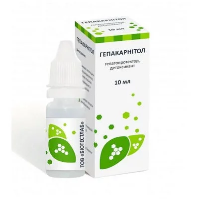 БіоТестЛаб Гепакарнітол, Рідка кормова добвака флакон-крапельниця