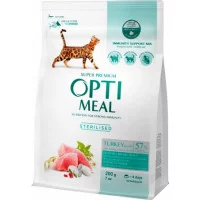 OPTIMEAL Повнораціонний сухий корм для стерилізованих котів ..