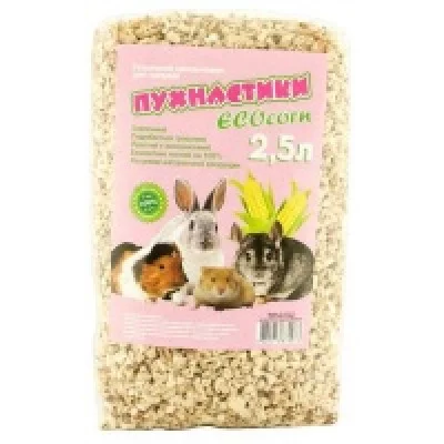Кукурудзяний наповнювач для гризунів 