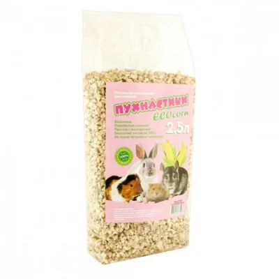 Кукурудзяний наповнювач для гризунів 