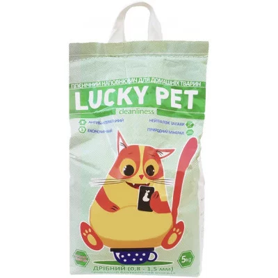 Lucky pet наповнювач бентонітовий