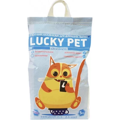 Lucky pet наповнювач бентонітовий