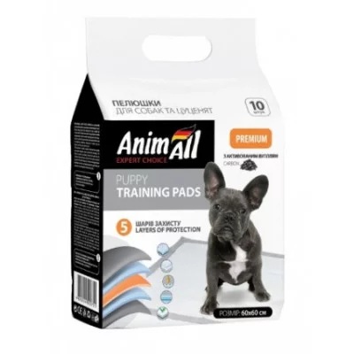 AnimAll Пелюшки для собак з активованим вуглем 60*60
