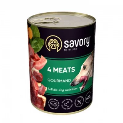 Savory Dog Gourmand консерви для собак 400 гр.