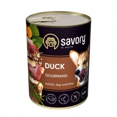 Savory Dog Gourmand консерви для собак 400 гр.