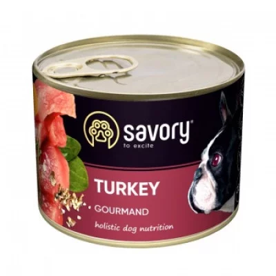Savory Dog Gourmand консерви для собак 200 гр.