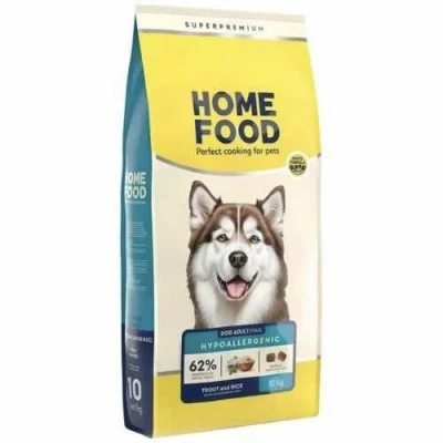 Home Food DOG ADULT MAXI Гіпоалергенний «Форель з рисом»