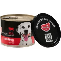 Carnie паштет мясний для дорослих собак 200 г