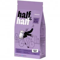 Half&Half Сухий корм для собак середніх порід, з яловичиною