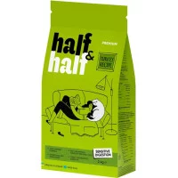 Half&Half Сухий корм для дорослих котів з чутливим травлення..