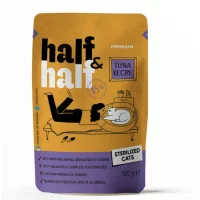 Half&Half Корм вологий  для стерилізованих котів, шматочкиу ..