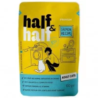 Half&Half Корм вологий для дорослих котів, шматочки у желе, ..