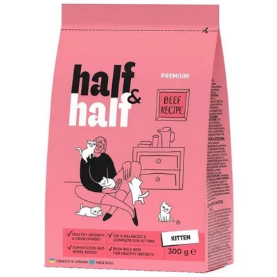Half&Half Сухий корм для кошенят