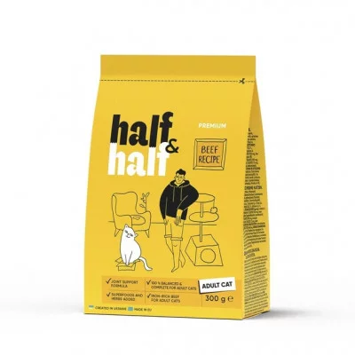 Half&Half Сухий корм для дорослих котів