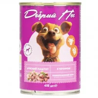 Добрий Пес, консерви для собак паштет, 415 гр.