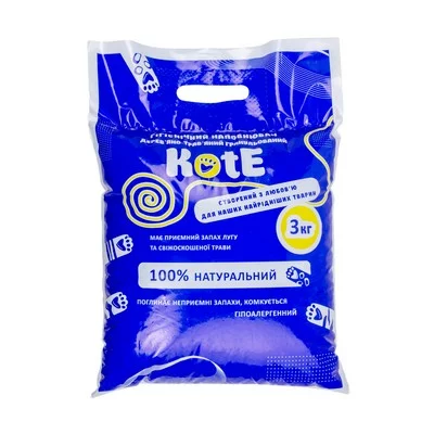 КОТЕ Наповнювач деревний  для котів